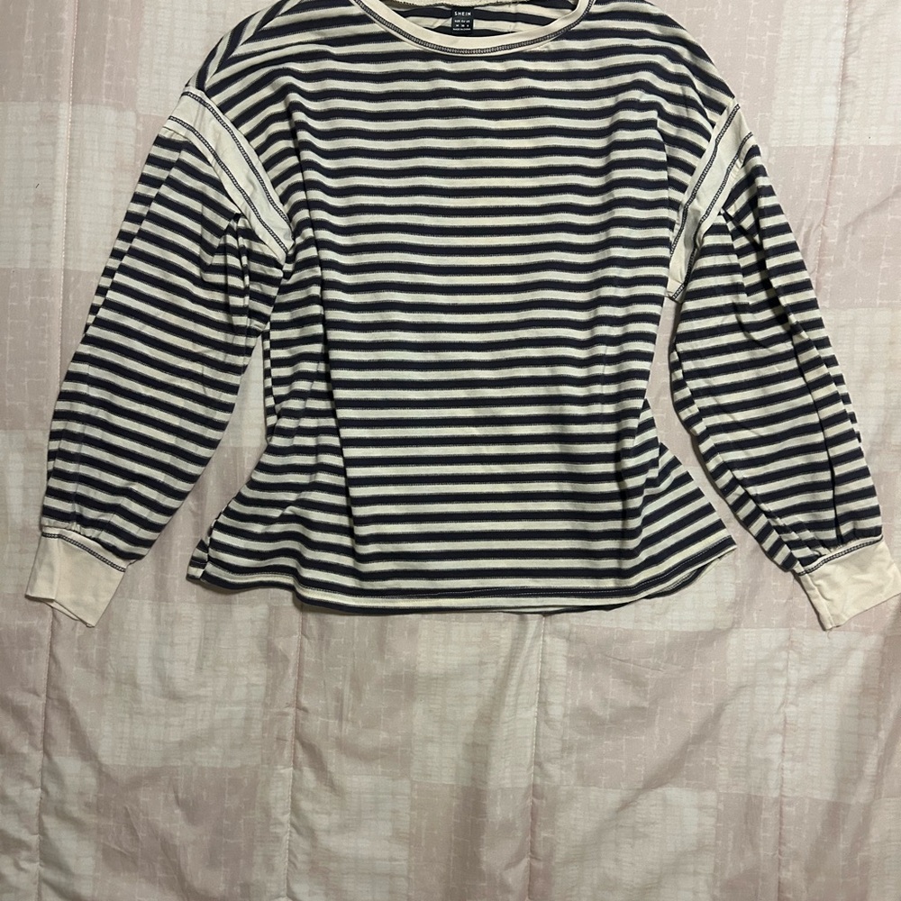 Striped Long Sleeve Top